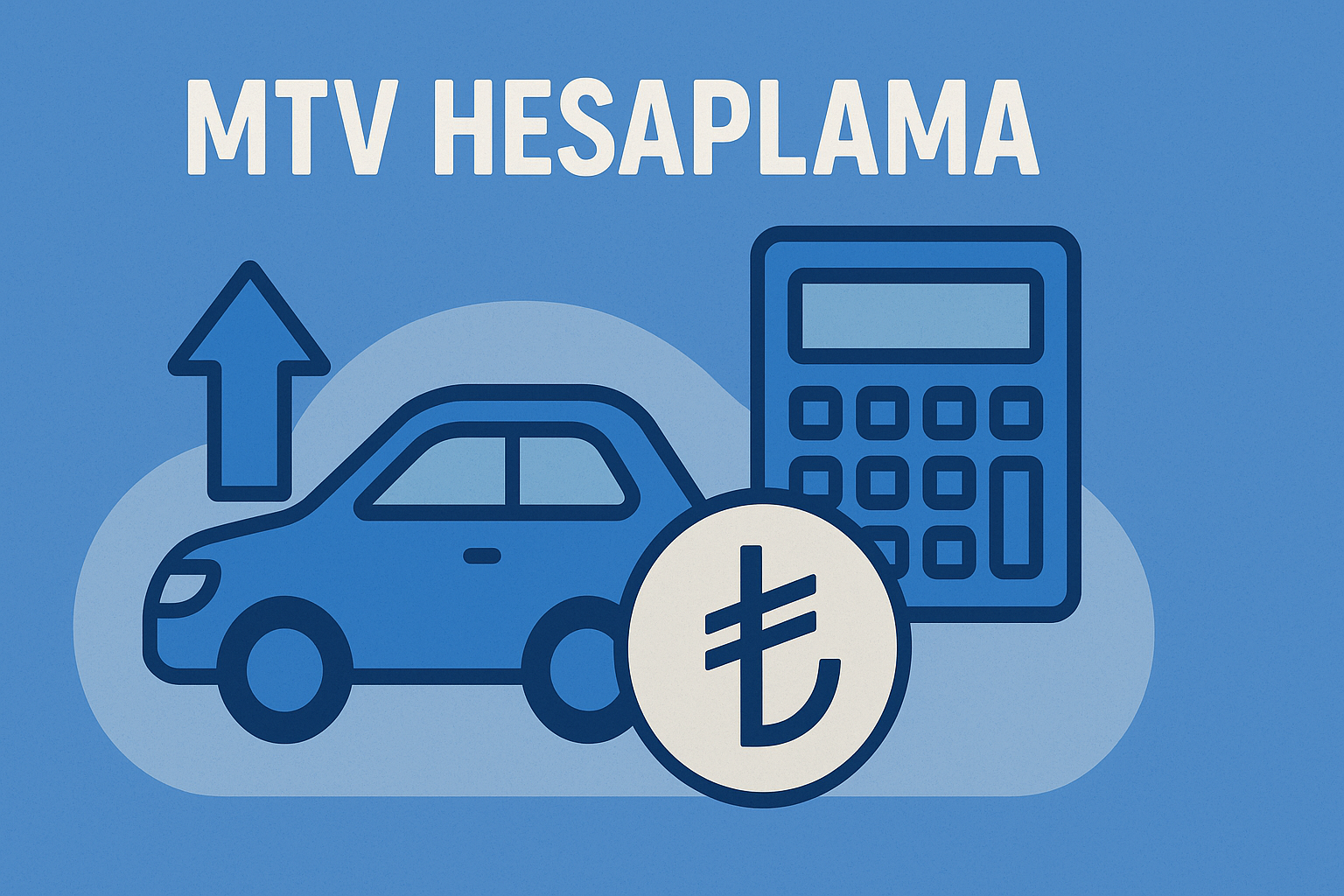 Motor hacmi ve araç yaşı bilgileriyle 2025 MTV tutarını gösteren grafik ve tablo içeren MTV hesaplama infografiği